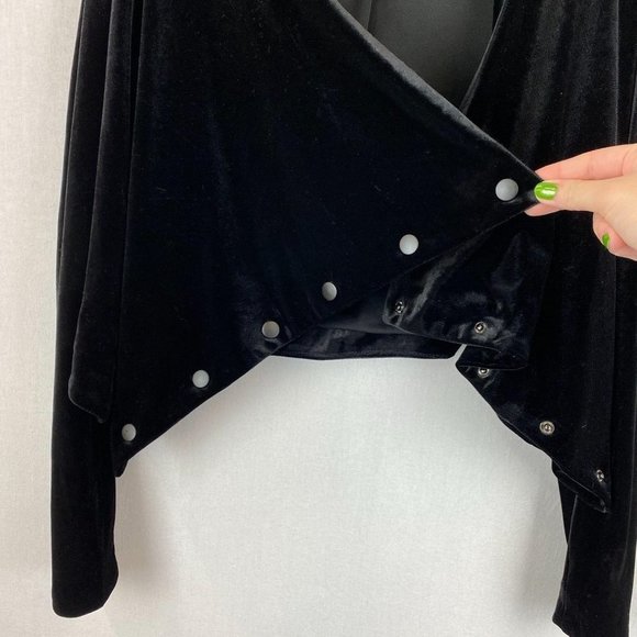 BCBG PARIS Velvet Cardigan - Picture 2 of 8